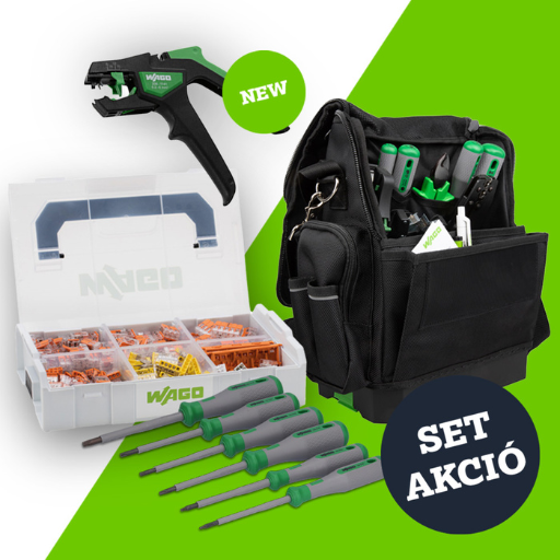 WAGO - Szerszámtáska set akció